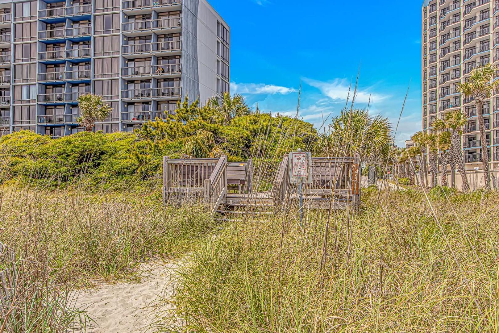 Oceanfront 3Br 2Ba Condo Ocean Reef 1421 Myrtle Beach Zewnętrze zdjęcie