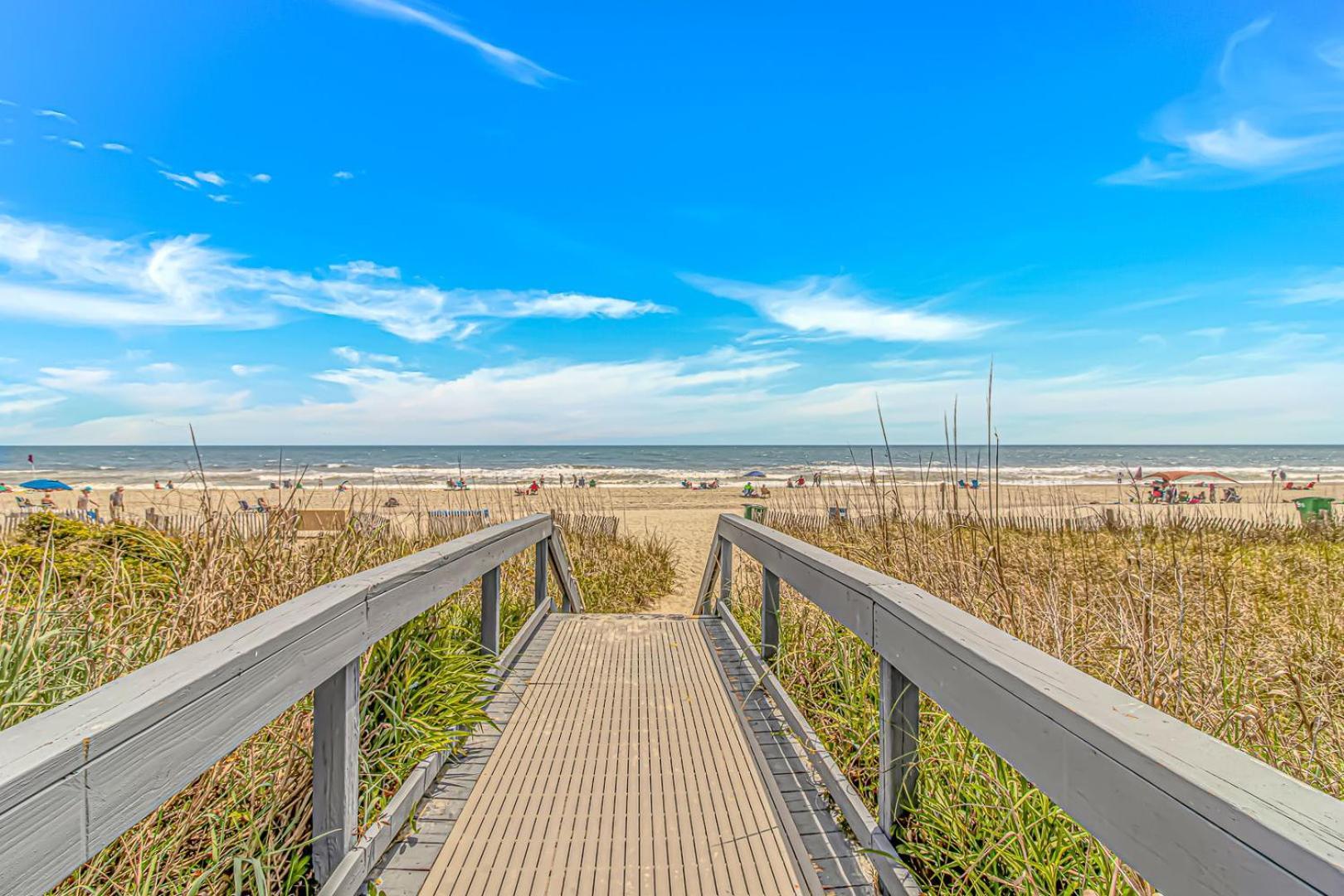 Oceanfront 3Br 2Ba Condo Ocean Reef 1421 Myrtle Beach Zewnętrze zdjęcie